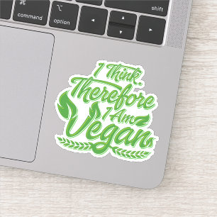 Deshalb bin ich Vegan Aufkleber