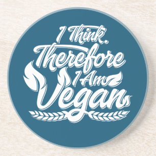 Deshalb bin ich Vegan Getränkeuntersetzer