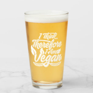 Deshalb bin ich Vegan Glas