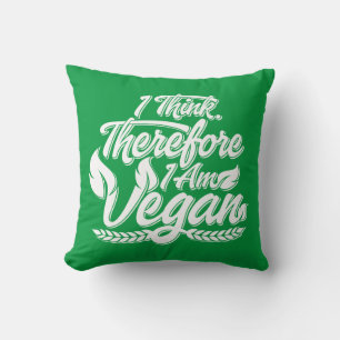 Deshalb bin ich Vegan Kissen