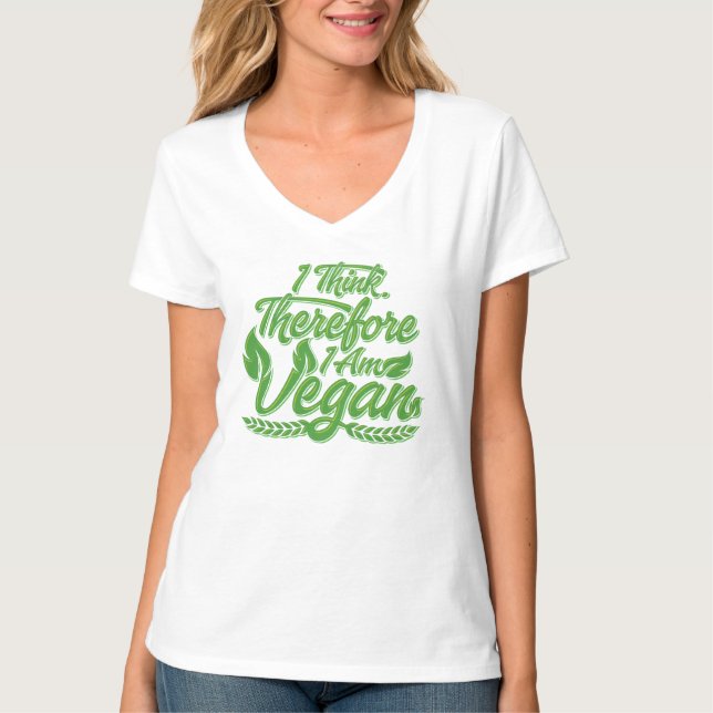 Deshalb bin ich Vegan T-Shirt (Vorderseite)