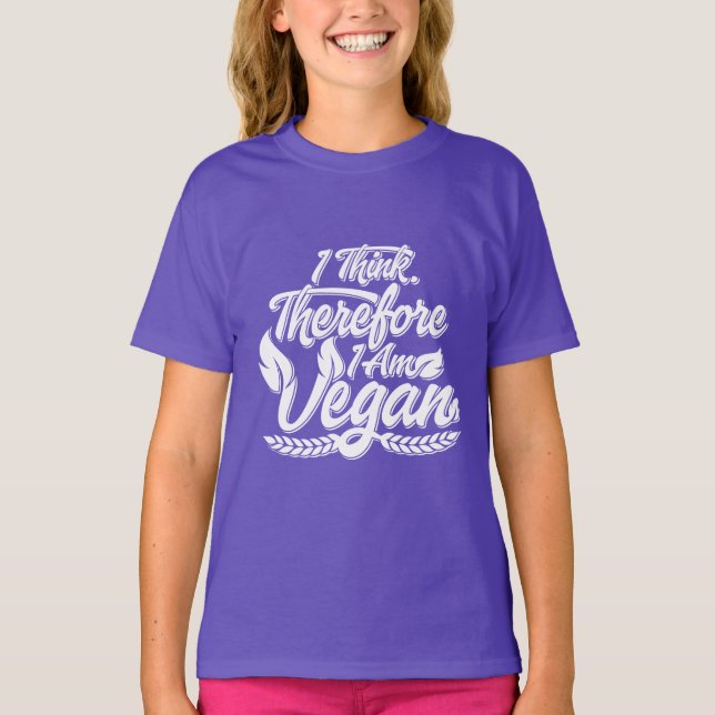 Deshalb bin ich Vegan T-Shirt (Vorderseite)