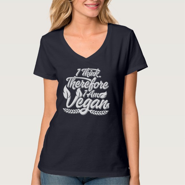 Deshalb bin ich Vegan T-Shirt (Vorderseite)