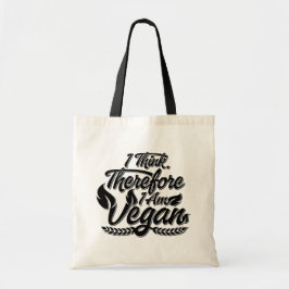 Deshalb bin ich Vegan Tragetasche
