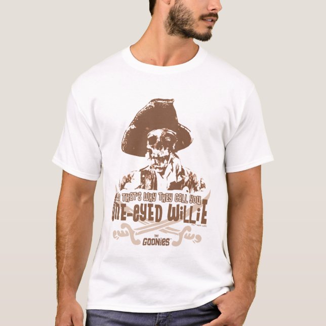 "Deshalb nennen sie dich "One-Mit Augen Willie" T-Shirt (Vorderseite)