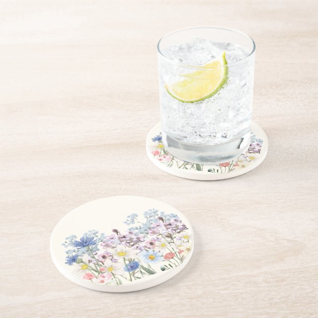 Desi Floral Getränkeuntersetzer (Seite)