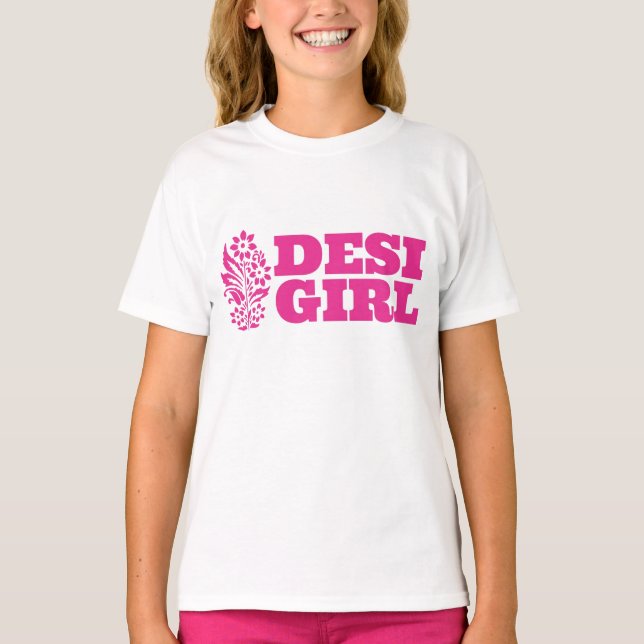 Desi Girl - Kinder T-Shirt (Vorderseite)