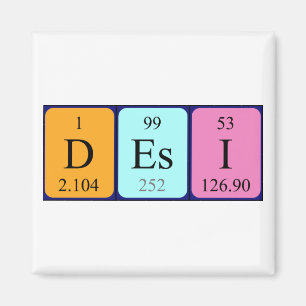 Desi Periodenmagnet Magnet