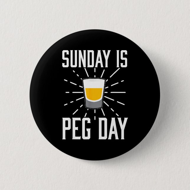 Desi Punjabi Funny Peg Day Sikh Quote Gift  Button (Vorderseite)