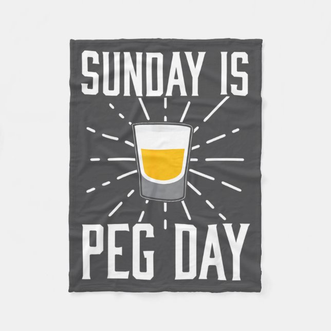 Desi Punjabi Funny Peg Day Sikh Quote Gift  Fleecedecke (Vorderseite)