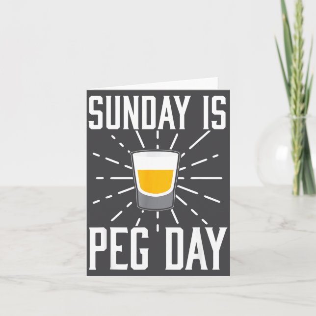 Desi Punjabi Funny Peg Day Sikh Quote Gift  Karte (Vorderseite)