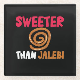 Desi Südasiatische Geschenke, lustige Bollywood-De Glasuntersetzer