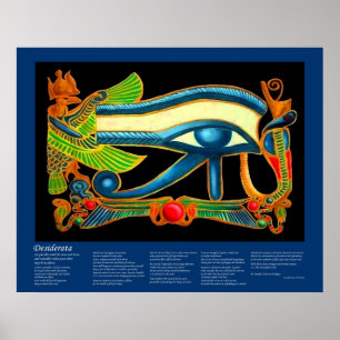 Desiderata - Auge des Horus Poster