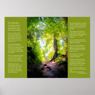 Desiderata - der letzte Anstieg Poster