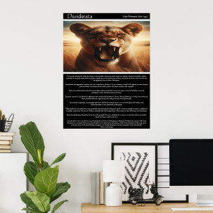 Desiderata: Der ungezähmte Geist Poster