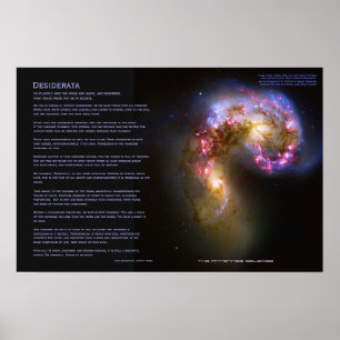 Desiderata - Die Antennengalaxien Poster