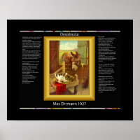 DESIDERATA Donkey- und Hundeplakate