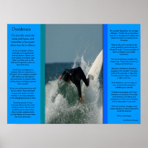 DESIDERATA Face Dive Poster