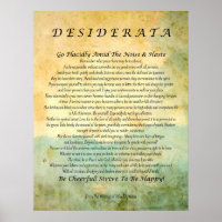 Desiderata (Grünwald) Abstrakte Wasserfarbe