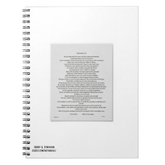 DESIDERATA NOTIZBLOCK