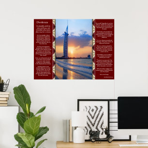 Desiderata Ocean Sky Scape Posters Poster