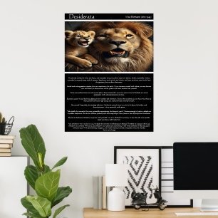 Desiderata: Roar of the Wild Heart Poster