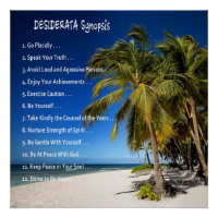 DESIDERATA Synopsis - Untergang unter den Palmen