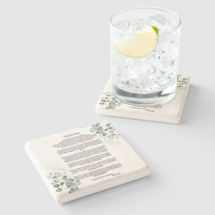 Desiderata von Max Ehrmann Steinuntersetzer