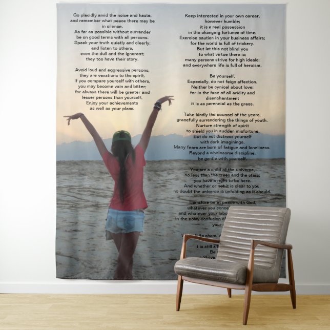 Desiderata Wandteppich (Beispiel)