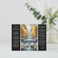 Desiderata Wasserfall: Das Goldene Herz spiegelt w