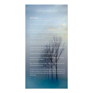 DESIDERATA Winterbaumen Poster