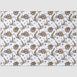 Design 17 Gewebe der maritimen Life-Serie Seidenpapier