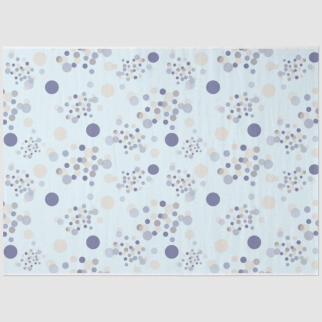 Design-1-Gewebepapier der Nautic-Serie Seidenpapier (Vorderseite)