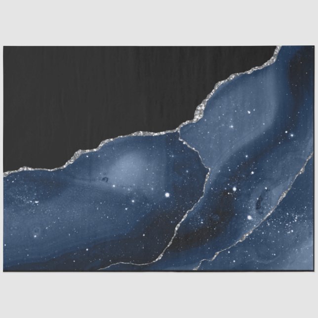 Design-21-Gewebe der Galaxy Agate Serie Seidenpapier (Vorderseite)