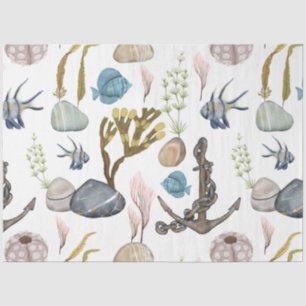 Design 30-Gewebepapier der maritimen Life-Serie Seidenpapier