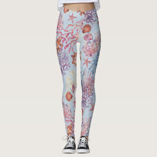 Design 3 der Unterwasserfarbe Leggings