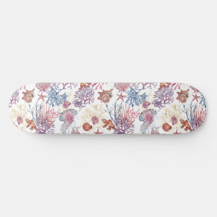 Design 3 der Unterwasserfarbe Skateboard