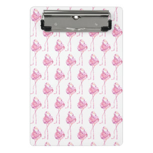 Design 3 Mini-Zwischenablage von Zender Flamingo Mini Klemmbrett