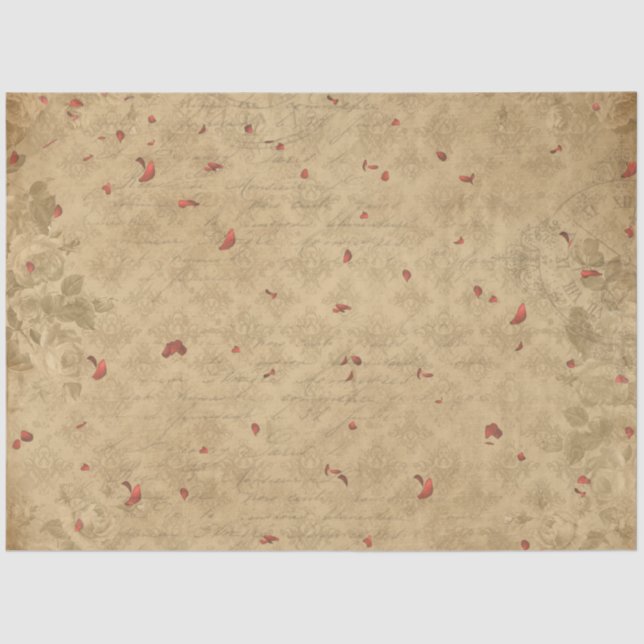 Design 6 einer anderen Alice im Wunderland Seidenpapier (Vorderseite)