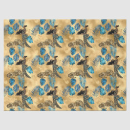 Design 7-Gewebe der Blue Leopard Serie Seidenpapier