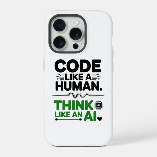 Design-AI-Collaboration iPhone Hülle (Rückseite)