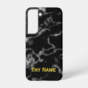 Design aus schwarzem Marmor - Samsung Galaxy Hülle