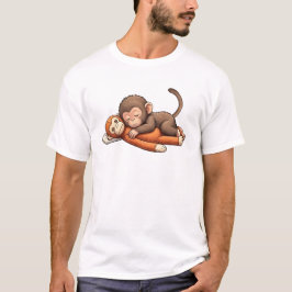 Design: Babyäffchen schlagen T-Shirt