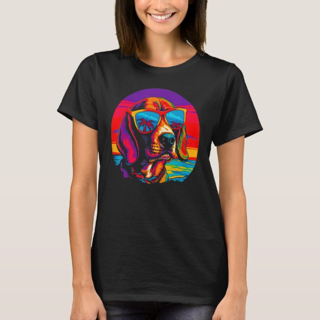 Design Beagle Dog T-Shirt (Vorderseite)