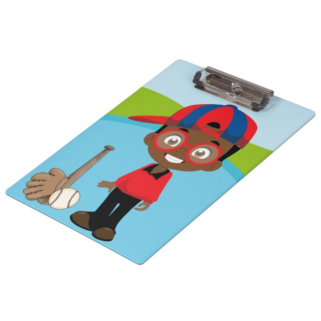 Design behalten oder erstellen :-) Notebook-Clipb Klemmbrett (Schrägansicht)