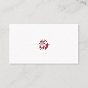 Design Beruflicher Visitenkarten Visitenkarte