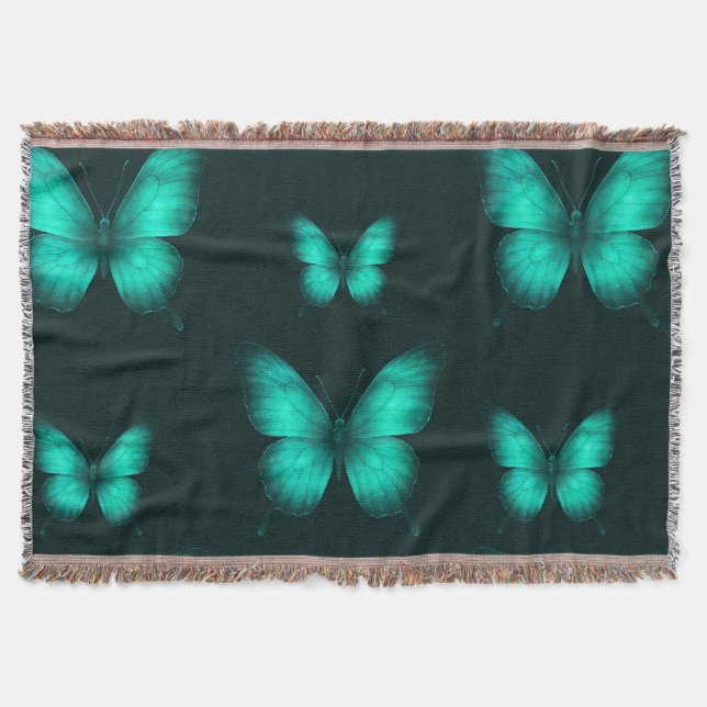 DESIGN BORBOLETAS  VERDES COBERTOR DECKE (Vorderseite)