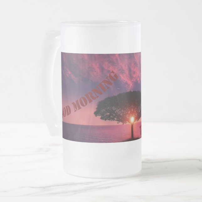 Design Coffee Mugs Mattglas Bierglas (Vorderseite Links)