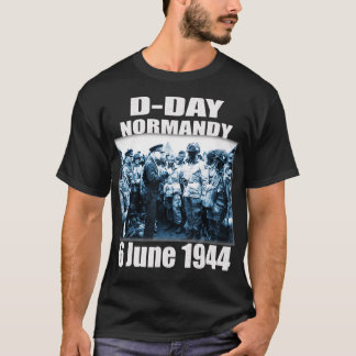 Design D-Day Normandie Landings Invasion Memorial  T-Shirt