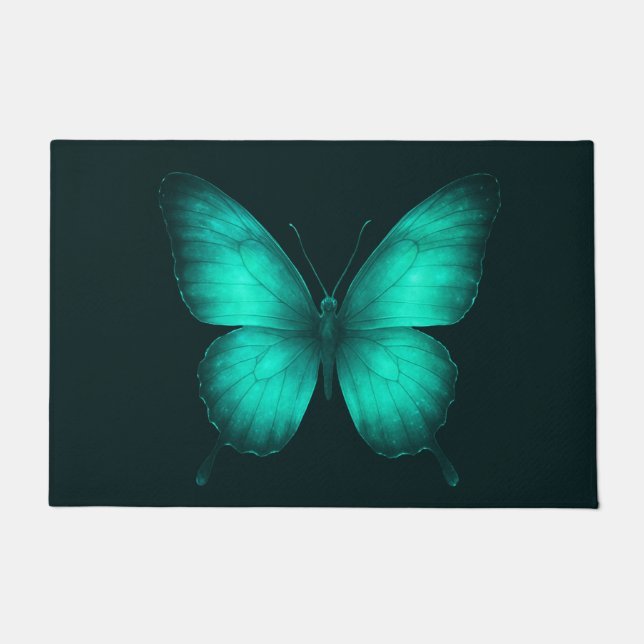 DESIGN DE Tapete BORBOLETA VERDES Fußmatte (Vorderseite)